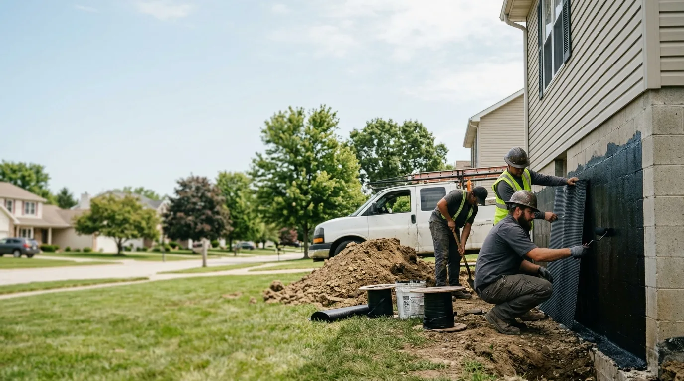 Basement Waterproofing in Hanna City, IL near me